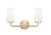 Montford 2 Light 16" Vanity in Modern Gold