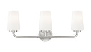 Montford 3 Light 24" Vanity in Brushed Nickel
