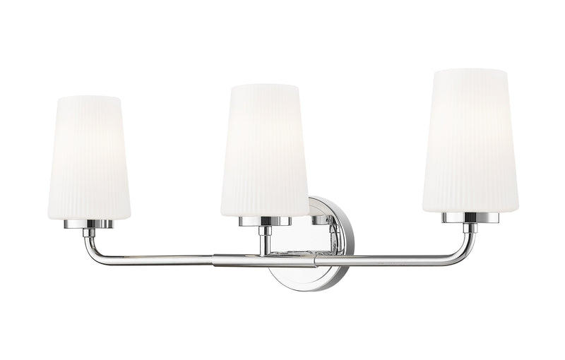 Montford 3 Light 24" Vanity in Chrome