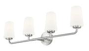 Montford 4 Light 32" Vanity in Brushed Nickel