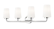 Montford 4 Light 32" Vanity in Chrome