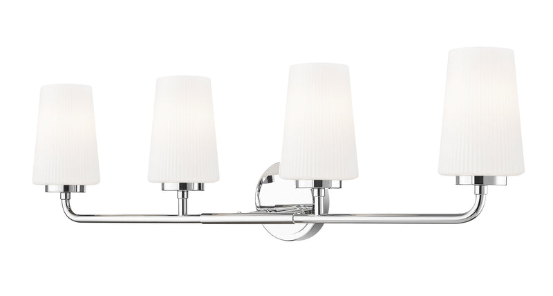 Montford 4 Light 32" Vanity in Chrome