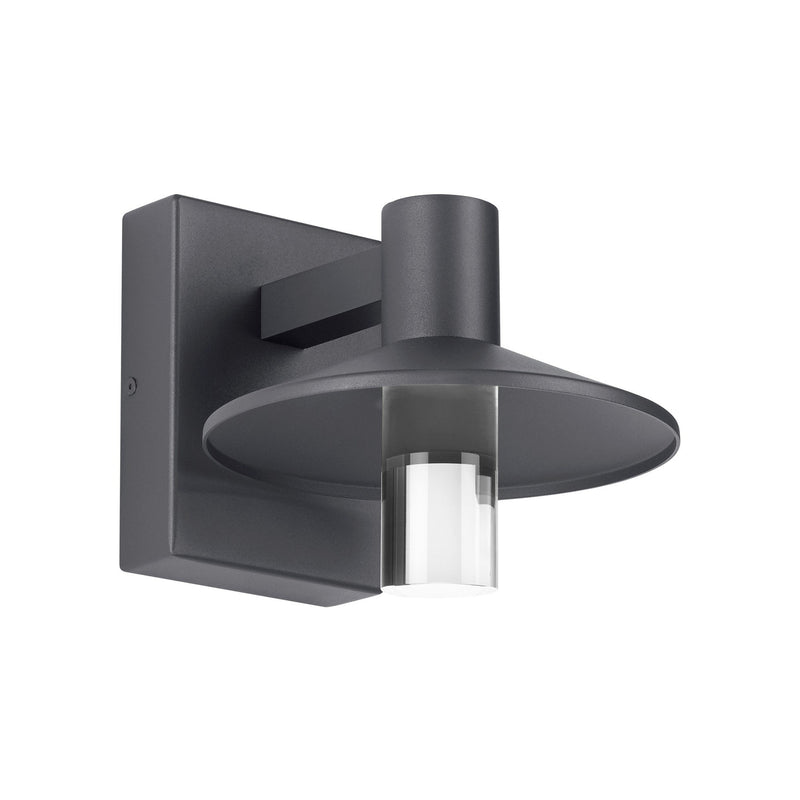 Ash 8 Outdoor Wall Sconce in Charcoal