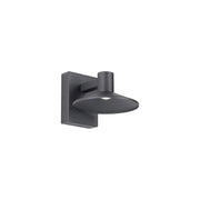Ash 8 Outdoor Wall Sconce in Charcoal