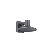 Ash 10 Outdoor Wall Sconce in Charcoal