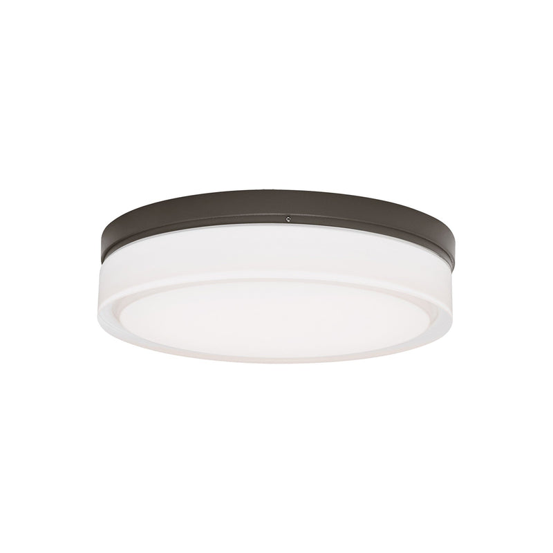Cirque Small Wet-Rated Outdoor Flush Mount in Small Bronze