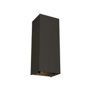 Vex 12 Outdoor Wall Sconce in Bronze