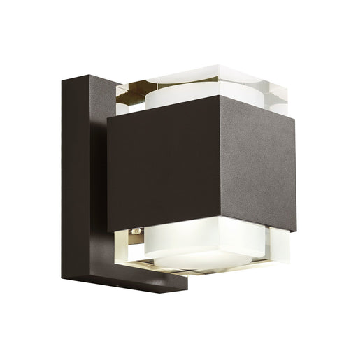 Voto 8 Downlight Outdoor Wall Sconce in Bronze