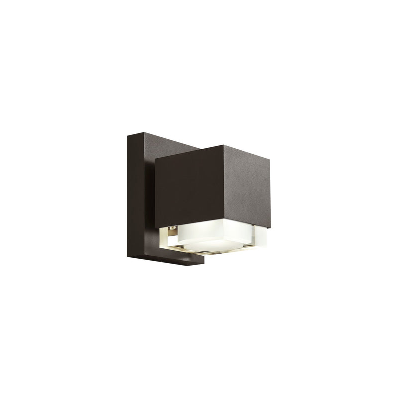 Voto 8 Downlight Outdoor Wall Sconce in Bronze