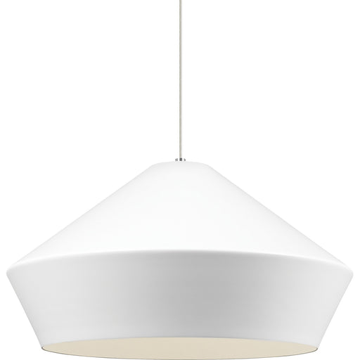 Brummel Grande Pendant in Satin Nickel