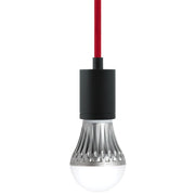 SoCo Modern Socket Pendant 700TDSOCOPM24BB in Modern Socket Black Cord Black