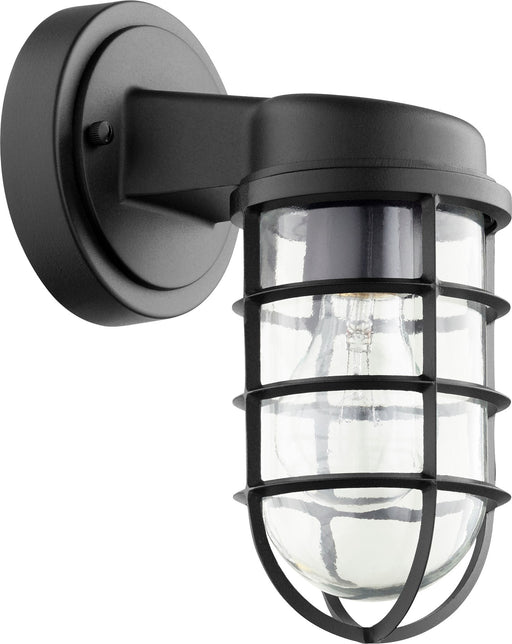 Belfour 10" Outdoor Wall Lantern in Textured Black