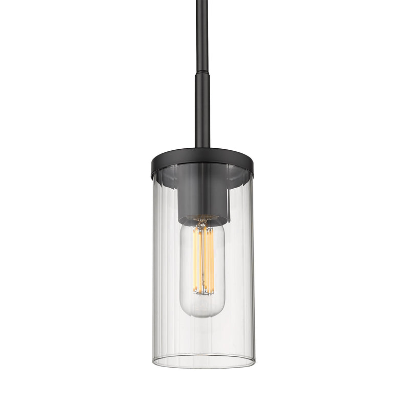 Winslett Mini Pendant in Matte Black