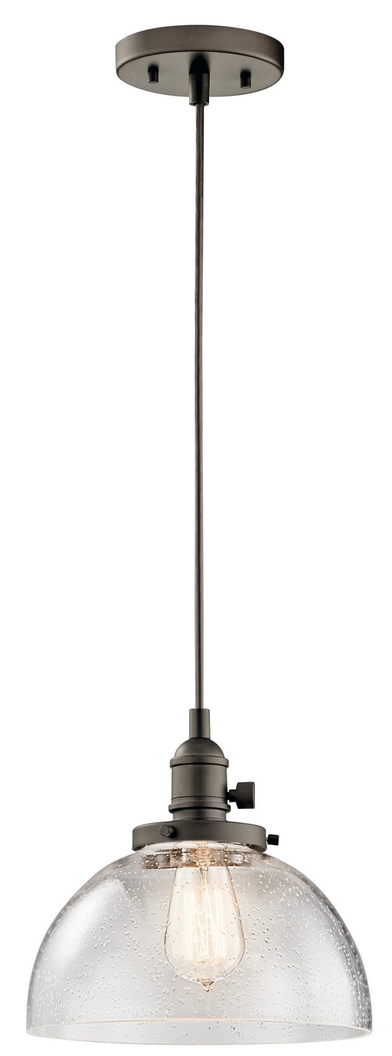 Avery 10.25" Bell Mini Pendant in Olde Bronze