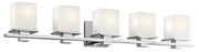 Tully 5-Light Bath Vanity Light in Chrome