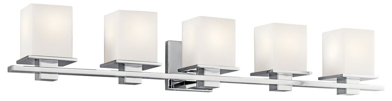 Tully 5-Light Bath Vanity Light in Chrome