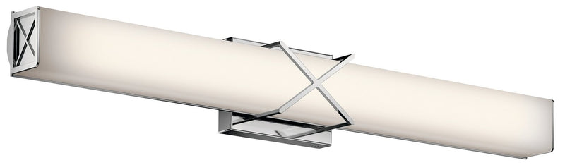 Trinsic 32" LED Bath Vanity Light in Chrome