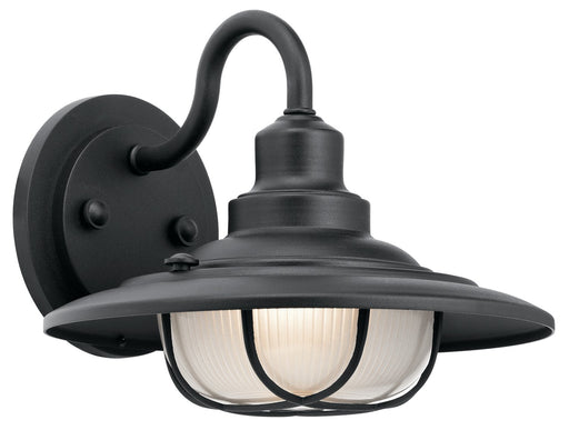 Harvest Ridge 11" Outdoor Wall Sconce in Textured Black
