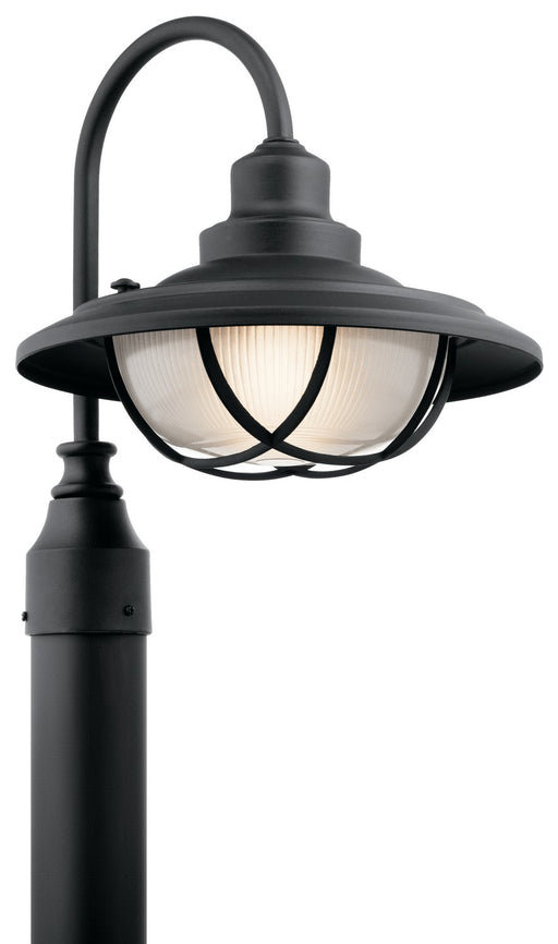 Harvest Ridge Outdoor Post Light in Textured Black