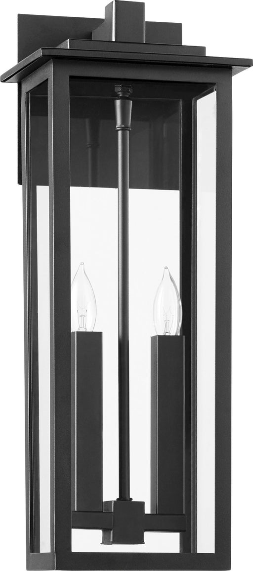 Westerly 20" 2 Light Outdoor Wall Lantern in Textured Black