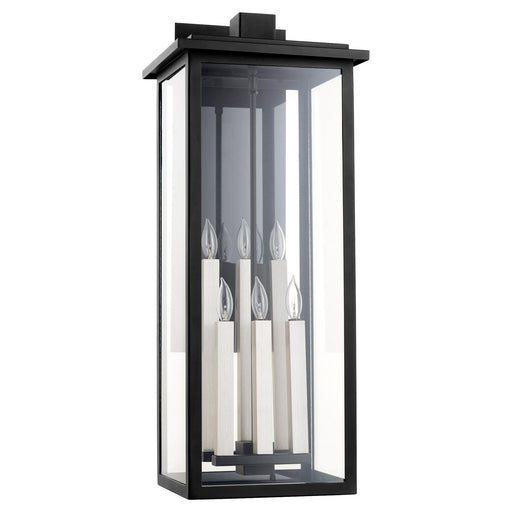 Westerly 30" 6 Light Outdoor Wall Lantern in Textured Black