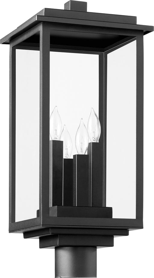 Westerly 4 Light Outdoor Post Light in Textured Black