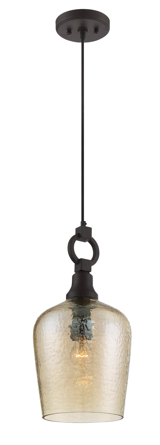 Kendrick 9.25" Mini Pendant in Western Bronze
