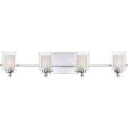Kolt 29" 4-Light Bath Vanity Light in Polished Chrome