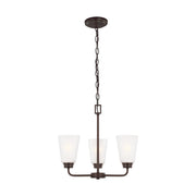 Kerrville 3-Light Chandelier in Bronze
