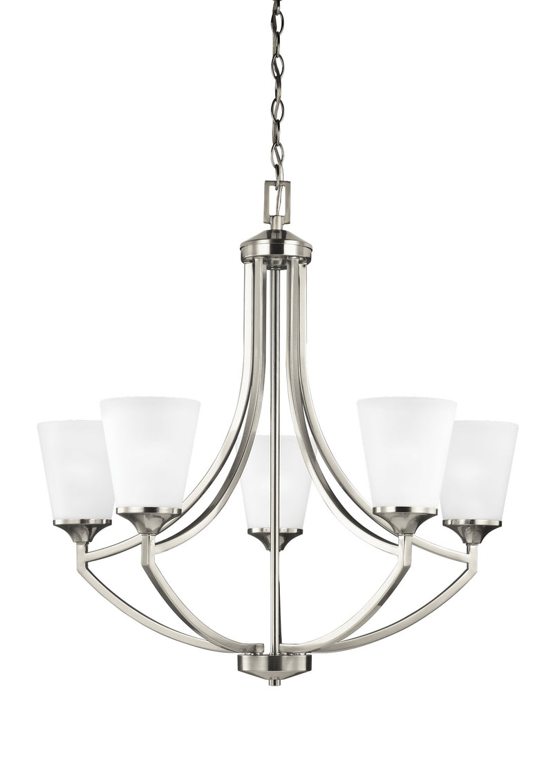 Hanford 5-Light Chandelier - Lamps Expo