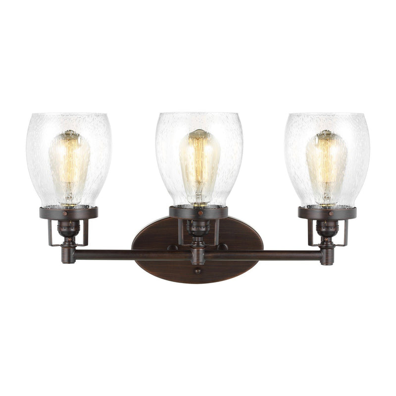 Belton 3-Light Bath Vanity Light in Bronze