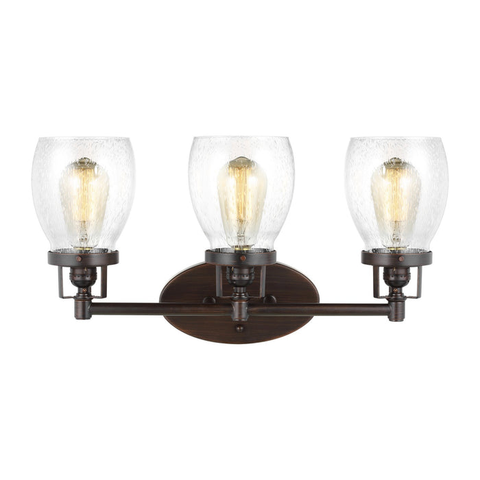 Belton Three Light Wall / Bath in Bronze