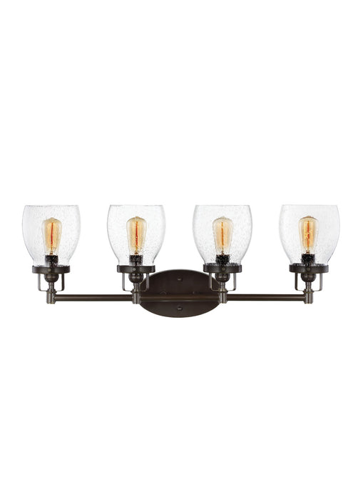 Belton Four Light Wall/ Bath in Bronze
