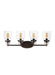 Belton Four Light Wall/ Bath in Bronze