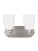 Kerrville Two Light Wall / Bath in Brushed Nickel