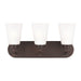 Kerrville Three Light Wall / Bath in Bronze