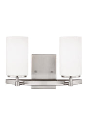 Alturas Two Light Wall / Bath in Brushed Nickel