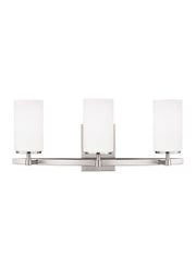 Alturas 3-Light Bath Vanity Light in Brushed Nickel