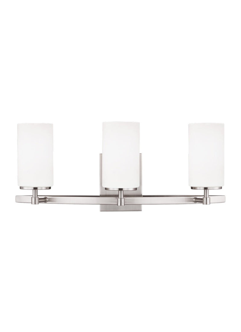 Alturas 3-Light Bath Vanity Light in Brushed Nickel
