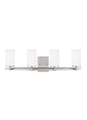 Alturas 4-Light Bath Vanity Light in Brushed Nickel