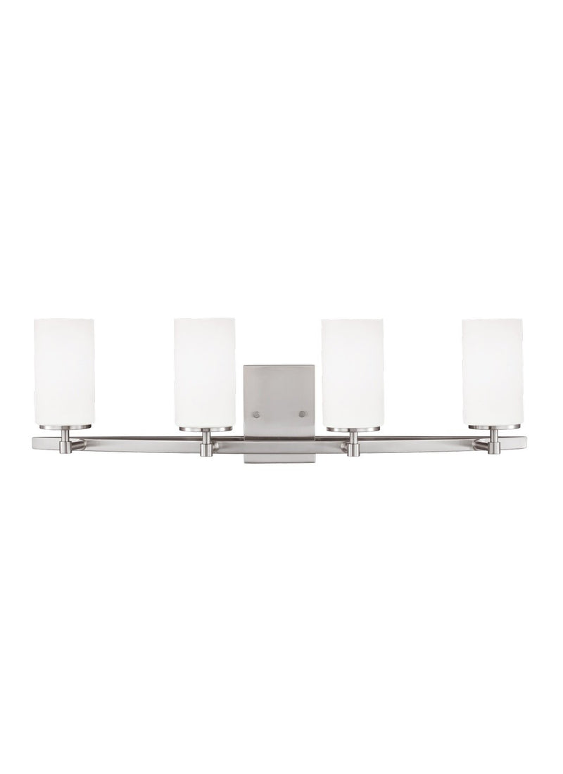Alturas 4-Light Bath Vanity Light in Brushed Nickel