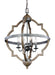 Socorro Four Light Hall / Foyer Pendant in Stardust