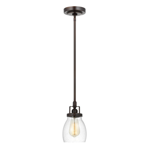 Belton One Light Mini-Pendant in Bronze