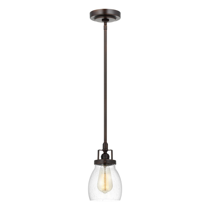 Belton One Light Mini-Pendant in Bronze