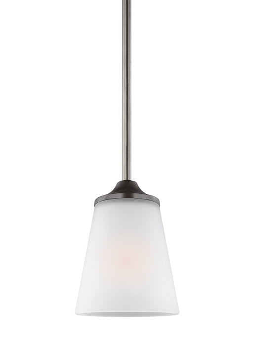 Hanford One Light Mini-Pendant in Bronze