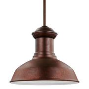 Fredricksburg Outdoor Pendant in Weathered Copper
