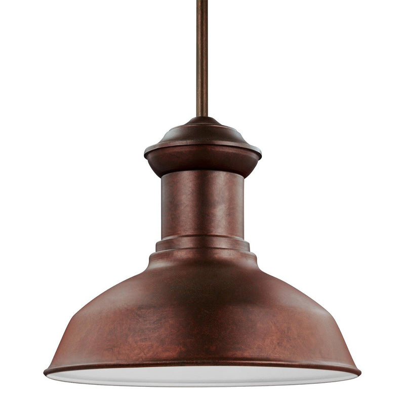 Fredricksburg Outdoor Pendant in Weathered Copper
