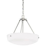Kerrville 3-Light Pendant in Brushed Nickel