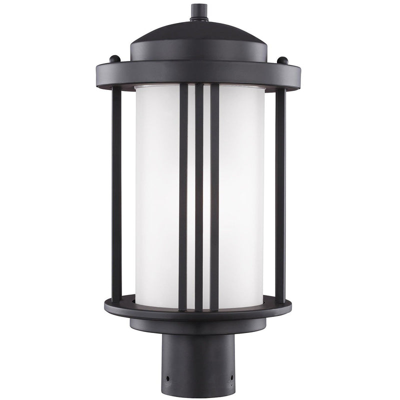 Crowell Outdoor Post Light in Black