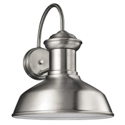 Fredricksburg Large Outdoor Wall Lantern in Satin Aluminum
